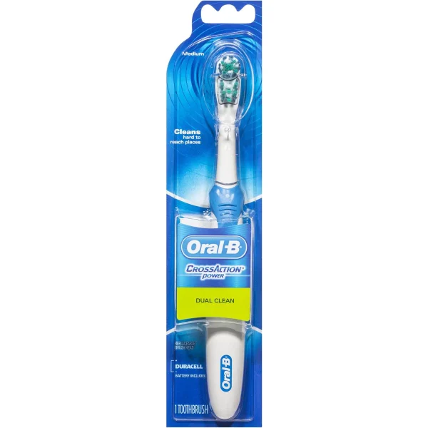 Oral B Battery Tooth Brush (Cross Action Dual Clean) 1's
