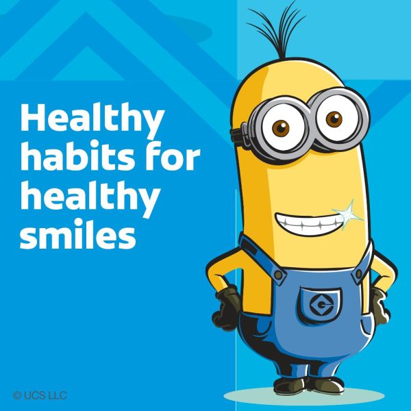 Colgate Kids Battery Toothbrush Extra Soft ,1 Pack , for Children, Minions - Image 3