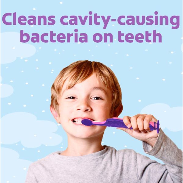 Colgate Kids Battery Full Head Toothbrush, Unicorn Toothbrush, for Children,1 Pack - Image 2