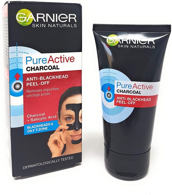 Garnier Pure Active Anti Blackhead Charcoal Peel Off Mask 50ml