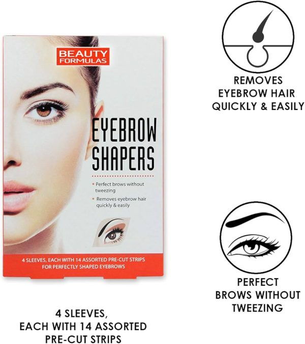 Beauty Formulas Eyebrow Shapers 56's