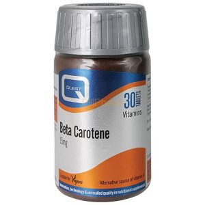 Quest Beta Carotene 15mg tablets 30's
