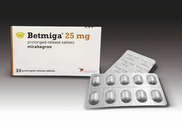 Betmiga (mirabegron) 25mg tablets 30's - Image 2