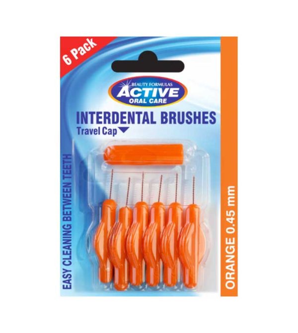 Beauty Formula - Interdental Brushes 0.45mm + Travel Cap