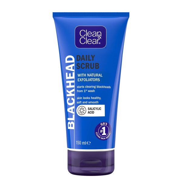 Clean & Clear Blackhead Clearing Daily Scrub 150ml - Image 2