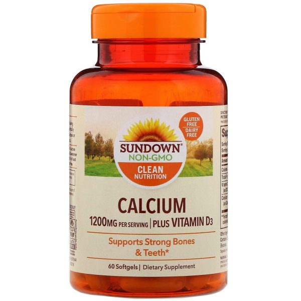 Sundown Naturals, Calcium1200 Plus Vitamin D3 Softgels