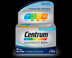 Centrum Advance 50+ Tablets 30's