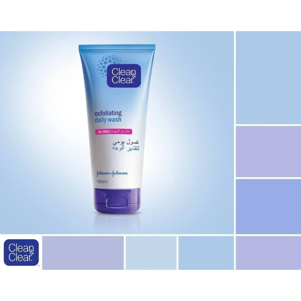 Clean & Clear Exfoliating Daily Wash 150ml - Image 2