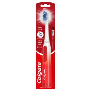 Colgate Battery Tooth Brush Adult - 360 Sonic Optic White