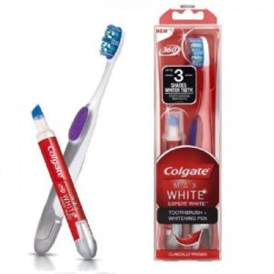 Colgate Max White Expert Toothbrush & Whitening Pen 5 ml