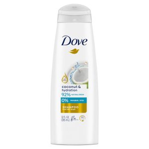 Dove Coconut Hydration Hair Shampoo 355ml