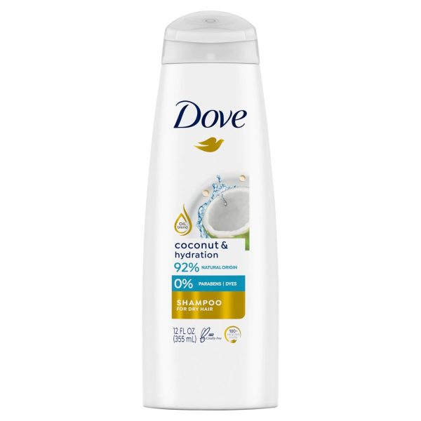 Dove Coconut Hydration Hair Shampoo 355ml