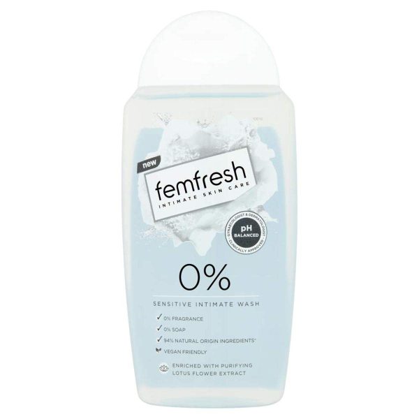 Femfresh Intimate Hygiene 0% Sensitive Wash 250ml