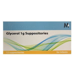 Glycerin Supp Infant 1g Suppositories 12's