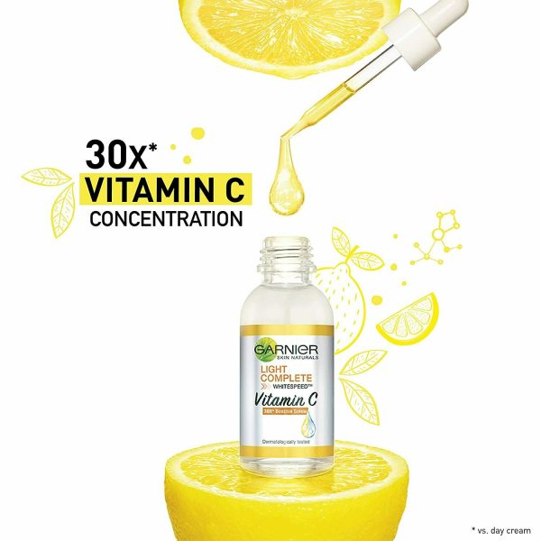 Garnier Light Complete VITAMIN C Booster Face Serum 30 ml - Image 3