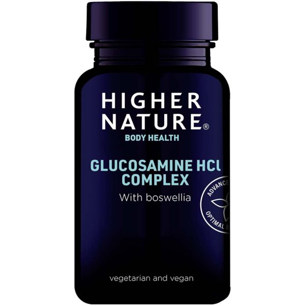 Higher Nature Glucosamine HCL Complex with Boswellia 90's