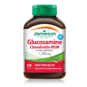 Jamieson Glucosamine Chondroitin MSM 1300mg Caplets