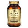 Solgar Glycine 500 mg Vegetable Capsules 100's