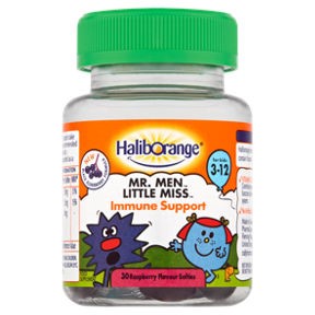 Haliborange MR. MEN LITTLE MISS Immune Support 30 Raspberry Softies