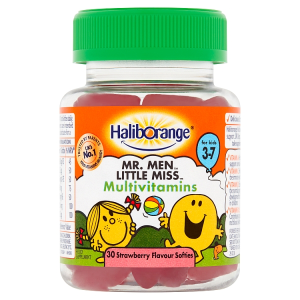 Haliborange -Mr Happy & Little Miss Multivitamins Strawberry Softies 30's 3-7 yrs