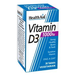 Health Aid Vitamin D3 1000iu Tablets