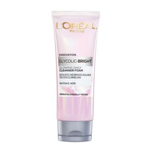 Loreal GLYCOLIC-BRIGHT Glowing Daily Cleanser Foam 100ml