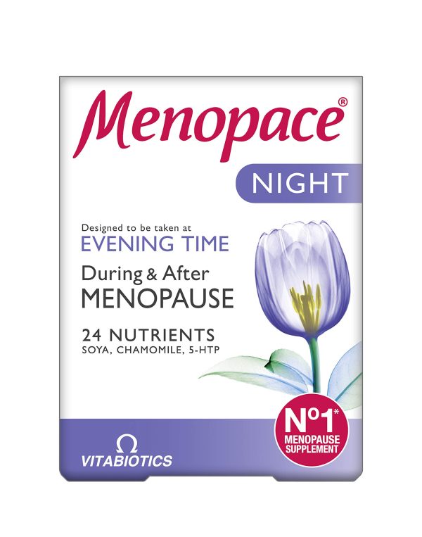 Vitabiotics Menopace Night - 30 Tablets