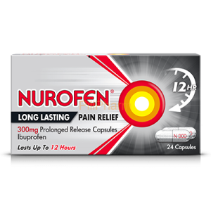 Nurofen Back Pain 300mg Sustained Release Capsules 24's