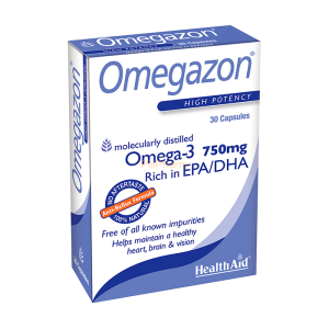 Health Aid Omegazon Capsules (Omega 3 Fish Oil) 30's