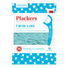 Plackers Twin-Line Dental Floss Picks, Cool Mint, 75 Count