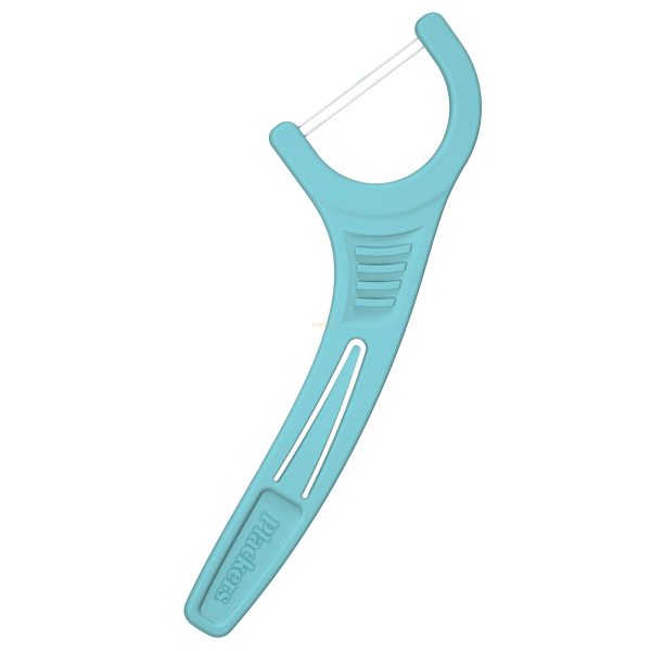 Plackers Twin-Line Dental Floss Picks, Cool Mint, 75 Count - Image 4