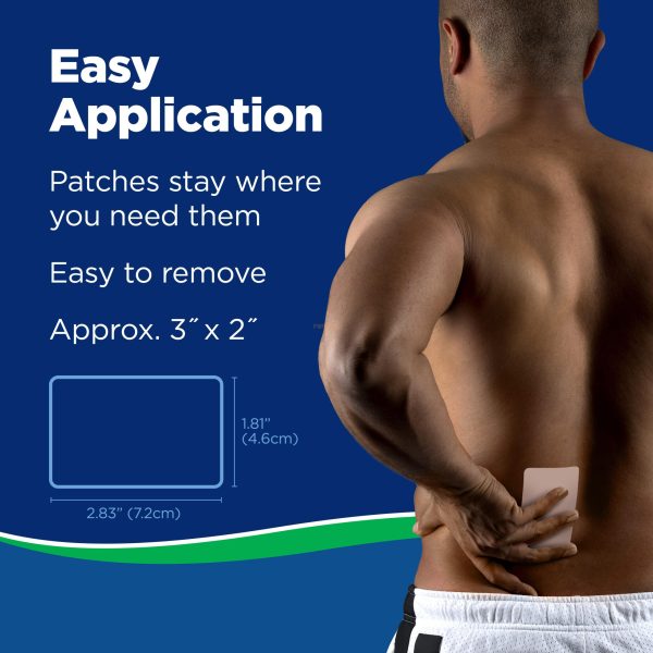 Salonpas Pain Relieving Patch, 8-Hour Pain Relief - 20 Patches - Image 4