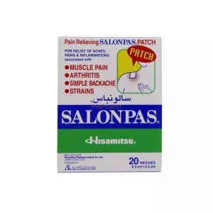 Salonpas Pain Relieving Patch, 8-Hour Pain Relief - 20 Patches