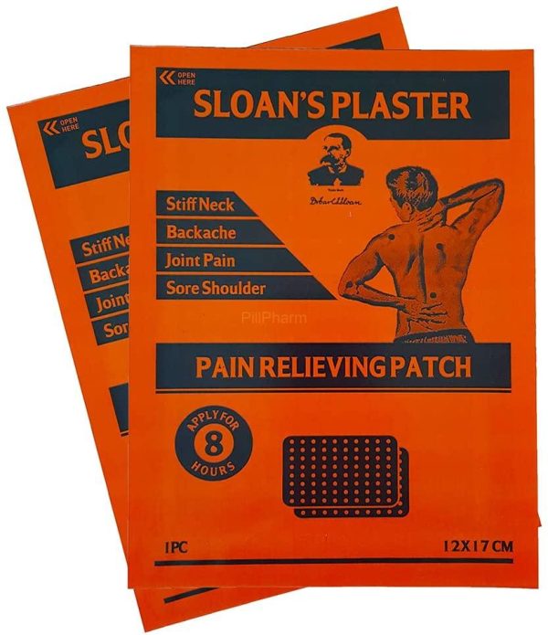 Sloan's Plasters Pain Relieving Patch 12cm x 17cm 1's