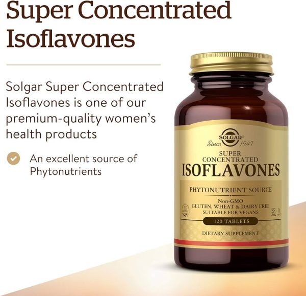 Solgar Isoflavones Super Concentrated Tablets 120's