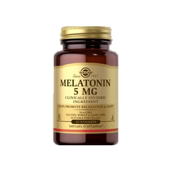 Solgar Melatonin 5 mg Nuggets 60's