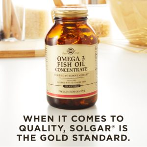 Solgar Omega-3 Fish Oil Concentrate Capsules 120's