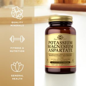 Solgar Potassium/Magnesium Aspartate Capsules 90's
