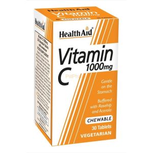 Health Aid Vitamin C 1000mg Tablets Chewable 30's