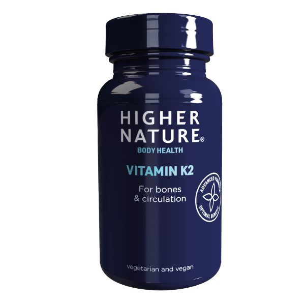 Higher Nature Energize Vitamin K2 MK7 Tabs 30's