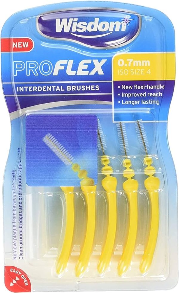 Wisdom Interdental Brushes 5's (0.7mm)