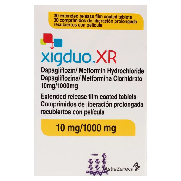 Xigduo XR 10mg/1000mg Tablet 30 pack - Image 2