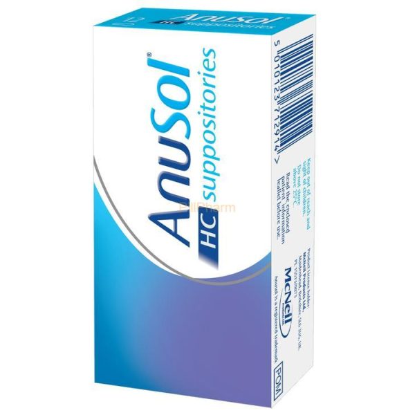 Anusol plus HC suppositories 12 suppositories - Image 2