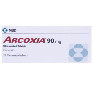 ARCOXIA (Etoricoxib) Tablets 90mg 28's