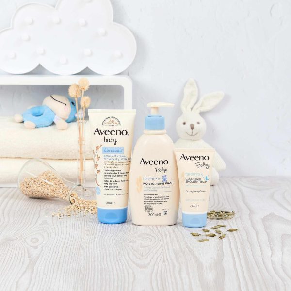 Aveeno BABY Dermexa Emollient Cream Dry,Itchy Skin 150ml - Image 2
