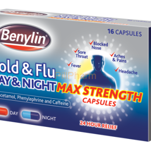 Benylin Cold & Flu Day & Night Max Strength Capsules