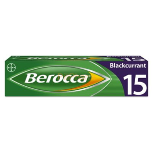 Berocca Blackcurrant Energy Vitamin Tablets 15's