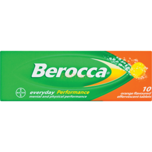 Berocca Orange Effervescent Tablets