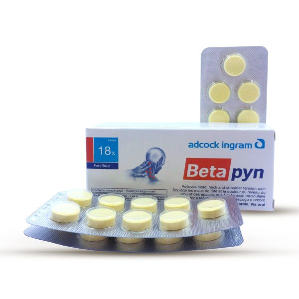 Betapyn Tablets 18's - Image 2