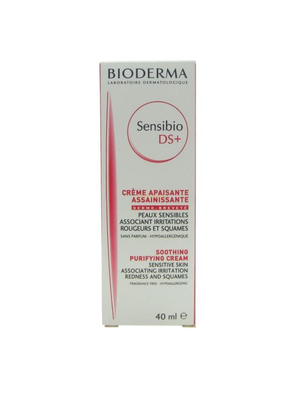 Bioderma Sensibio DS+ Cream 40ml [Sensitive Skin Moisturizers]